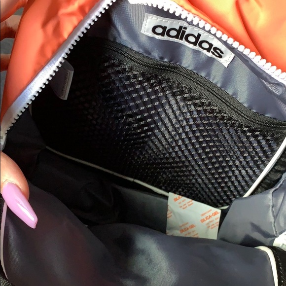 *NWT* Adidas Coral and White Mini Bag - Picture 4 of 7